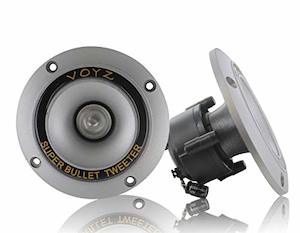 VOYZ 300W Max Power Speaker Tweeter with Aluminum Diaphragm, High Temp. Voice Co&hellip;