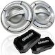 Gravity G-245TW Flush Angle Car Tweeter Kit (1-in, 300W, Silk Dome)
