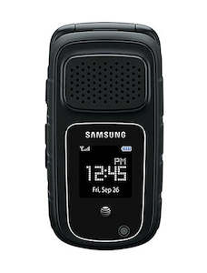 Samsung Rugby 4 (B780A) Unlocked GSM Tough Rugged Flip Phone - Black