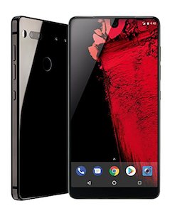 Cell Phones: Essential Phone [Black Moon] 128GB [Unlocked] – Titanium/Ceramic, Edge-to-Edge Display
