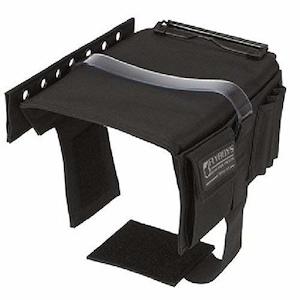 Aircraft Accessories: FLYBOYS Classic Kneeboard (Black) with Clipboard and Pen Holder for Pilots