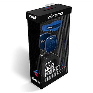 Aviation Headsets Intercoms: ASTRO Gaming A40 TR Mod Kit Noise Cancelling Conversion Kit (Blue)
