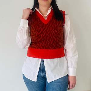 Clothing: Vintage Cropped Vest (S)
