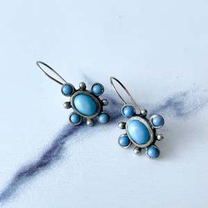 Accessories: Vintage Blue Earrings