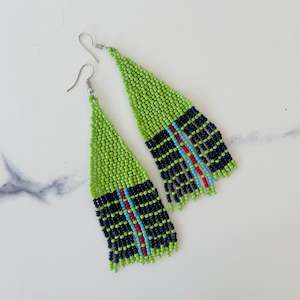 Sale 50 Off Selected Items: Boho Beaded Drop Earrings