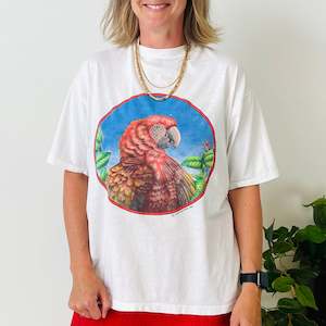 Tops: Vintage Parrot Tee (XL)