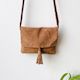Tassel Mini Crosbody Bag