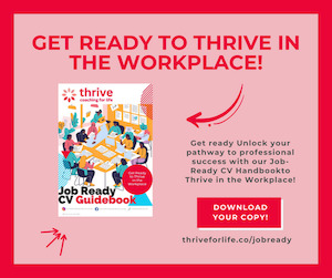 Products: JOB READY - CV Guidebook Thrive For Life