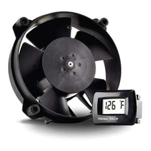 TRAIL TECH FAN KIT UNIVERSAL w/ PANEL MOUNT TTO