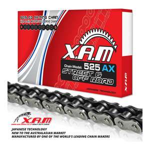 XAM Chain 525AX X 124 X-ring