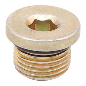 Whites Motorcycle Parts Magnetic Drain Plug M18 x 12.4 - P1.5