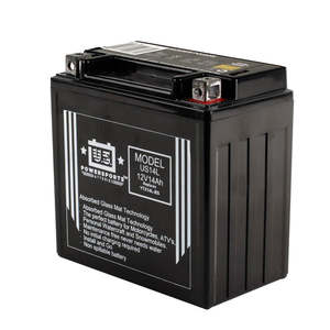 Us Powersports: USPS AGM BATTERY US14L YTX14L-BS