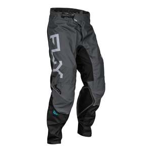 Fly Racing Kinetic: Fly Racing 2024 Kinetic Pants - Charcoal / Black / Blue Iridium Size 30