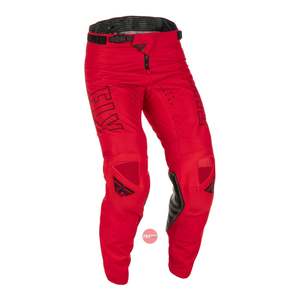 Fly Racing Kinetic: Fly Racing 2022 Kinetic Fuel Pant Red Black Waist Size 30 Inches