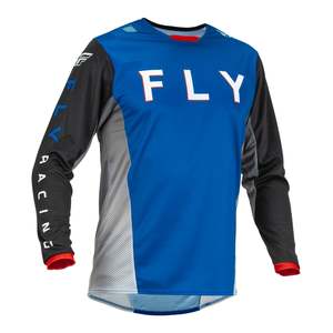 Fly Racing Kinetic Kore Jersey Blue Black Size 2XL
