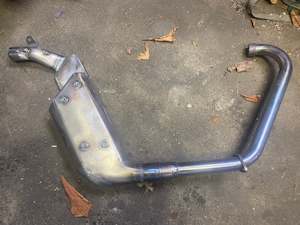 1976 XT500C  replica exhaust system. Out of stock.