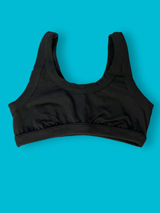 Plain: Original Crop Top Black