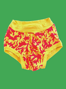 Flames: Pouch Fronted Brief Flames
