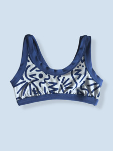 Print: Original Crop Top Energy Vibes