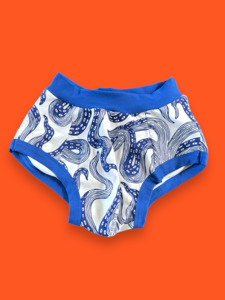 Pouch Fronted Underwear: Pouch Fronted Brief Octopus - small only