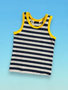 In The Navy: Kids Tank In The Navy - large only