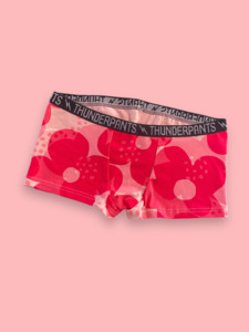 Flat Front Boxer Big Pink Floral - limited sizes