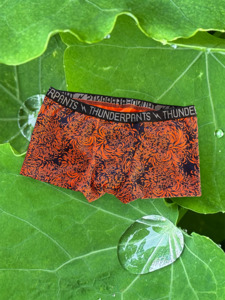 Chrysanthemum: Flat Front Boxer Chrysanthemum - 2XL only