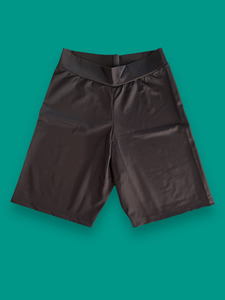Swimwear Bottoms: Long Swim Shorts Black