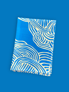 Tea Towel Blue Zen