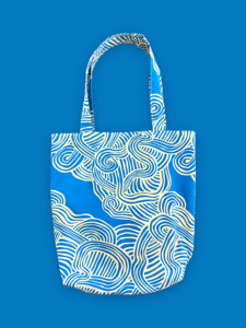 Homeware Shopping Bag: Shopping Bag Blue Zen