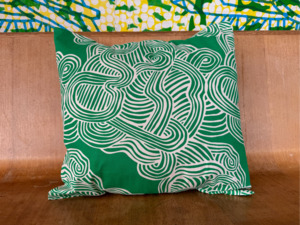 Cushion Cover Green Zen