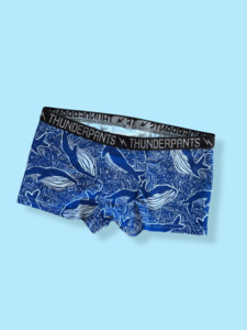 Flat Front Boxer Whales - limited sizes