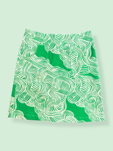 Skirts: PATCH POCKET Skirt Green Zen