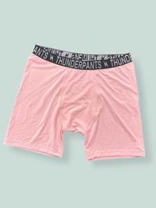 Black: Everybody Boxer Powder Pink