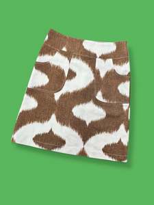 PATCH POCKET Skirt Tabby Cat