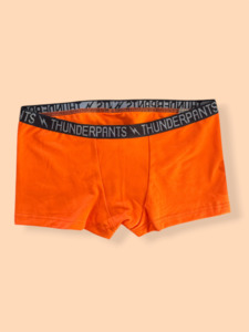 Flat Front Boxer Tangerine