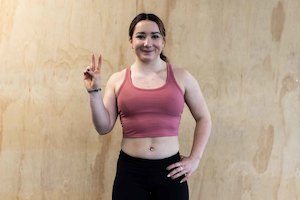 Womens: Revitalise Singlet - Garnet