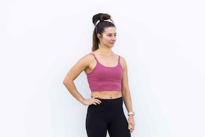 Dress-Me-Up Crop - Plum