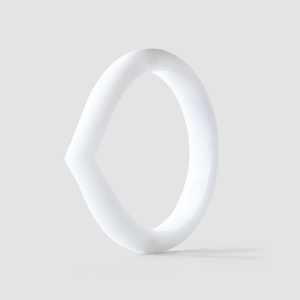 Rings: Wishbone - White