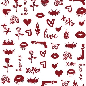 Nail Art Stickers 1286