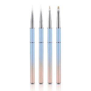 Nail Art Brush Set (4 Pack)