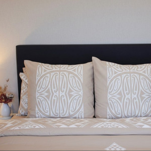 Onepu Sand European Pillowcases (pair) - Ships in 2 weeks