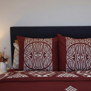 Rimu Cocoa European Pillowcases (pair) - Ships in 2 weeks