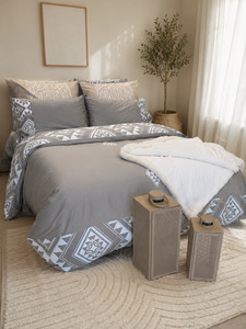 Kohu Grey Duvet Set (Pre-order)