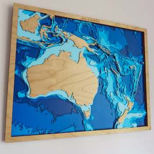 Global Seafloor Maps: Oceania