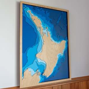Market Special - North Island New Zealand Map – Large