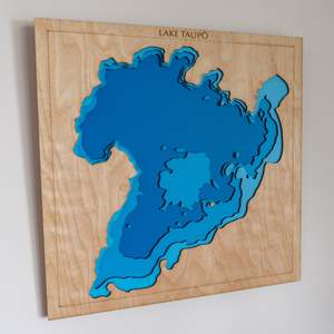 Bespoke Market Pieces: Market Special - Lake Taupō, Waikato, New Zealand – Small