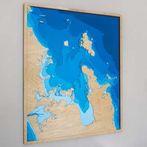 Bespoke Market Pieces: Market Special - Wider Hauraki Gulf, New Zealand - XL