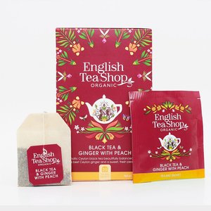 Tea: Ginger Peach Tea & Black Tea
