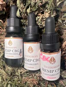 Hemp oil: New: CBC+, CBG+ CBGA+ Holy Hemp Oils (2 x 15ml, 1x 10ml)